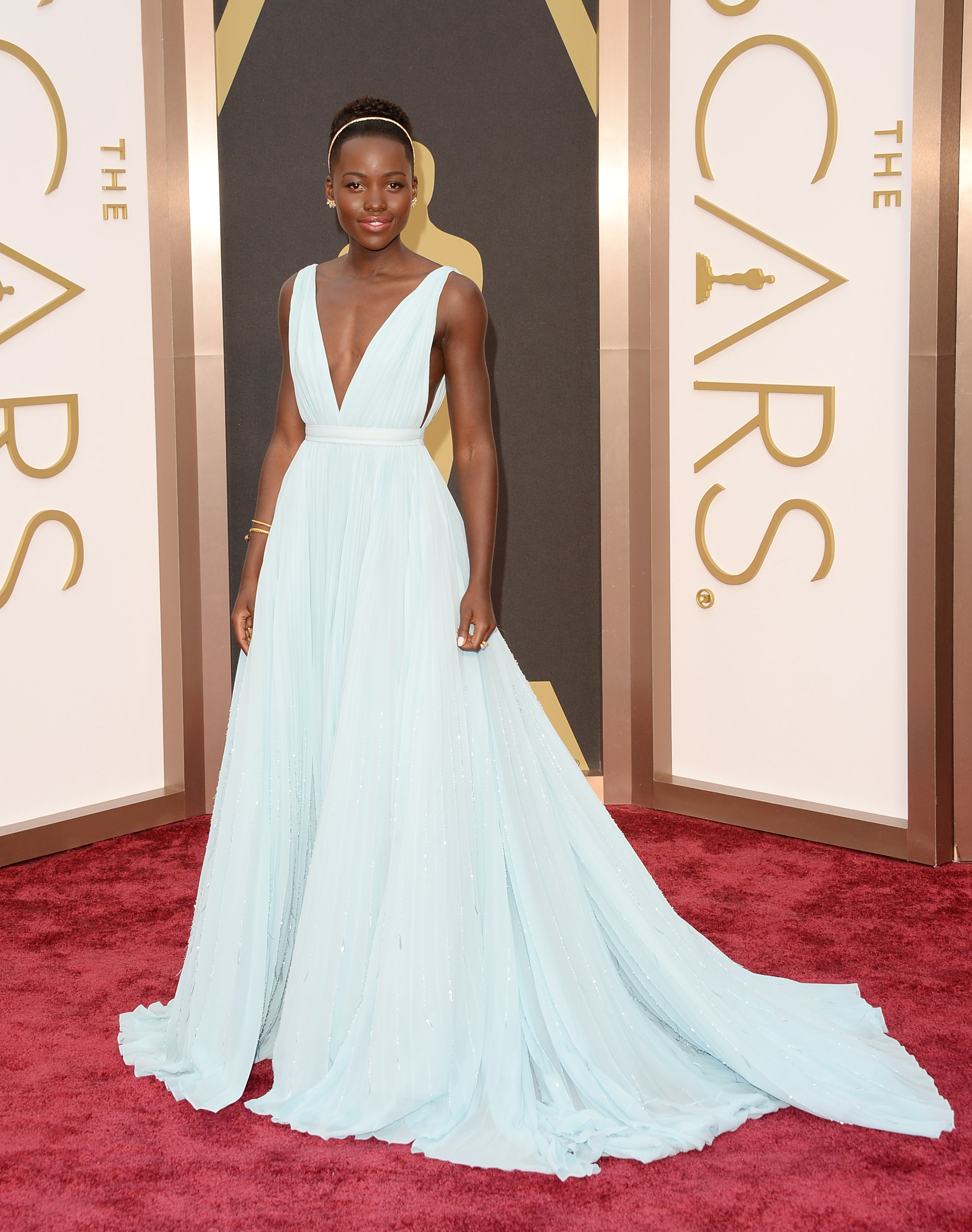 Lupita Nyong'o no Oscar 2014.