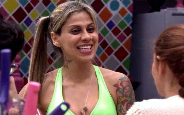 Vanessa é a nova líder da casa. Foto: Reprodução