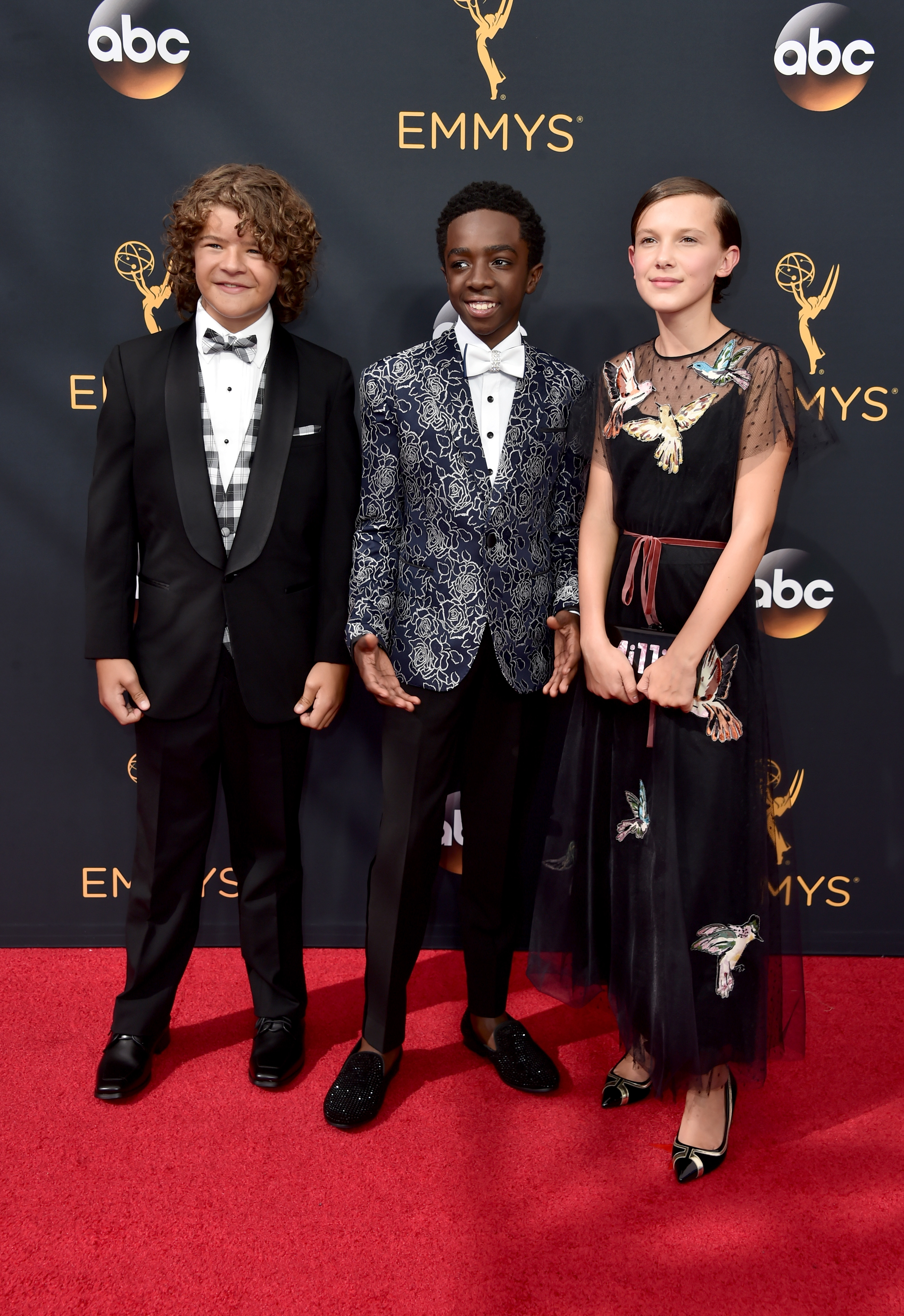 Millie Bobby Brown red carpet emmy 2016 Millie Bobby Brown red carpet emmy 2016