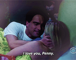 leonard-penny-the-big-bang-theory-gif Leonard diz que ama Penny