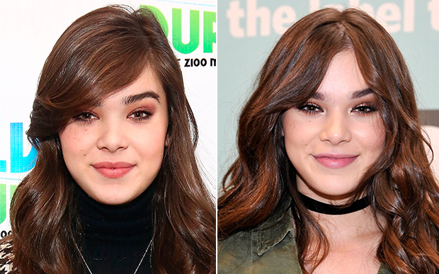 hailee-steinfeld-divisao-cabelo Fotos: Astrid Stawiarz/John Sciulli