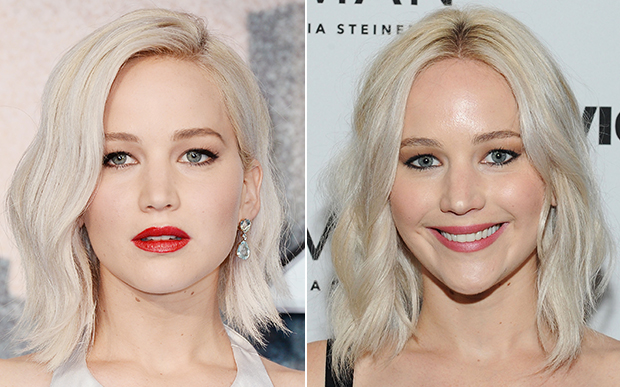 jennifer-lawrence-divisao-cabelo Fotos: Jeff Spicer/Craig Barritt