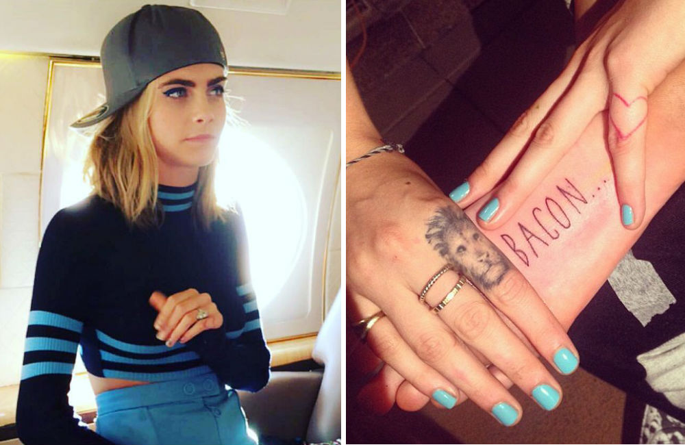 cara-delevingne-tatuagem Reprodução/Instagram