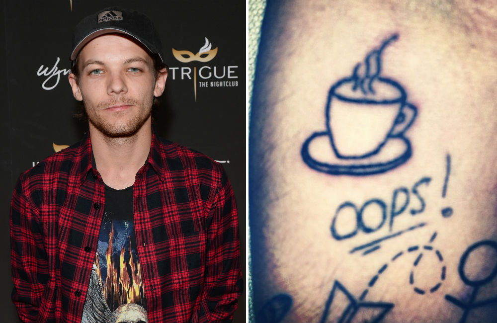louis-tomlinson-tatuagem Bryan Steffy/Getty Images e Reprodução/Instagram