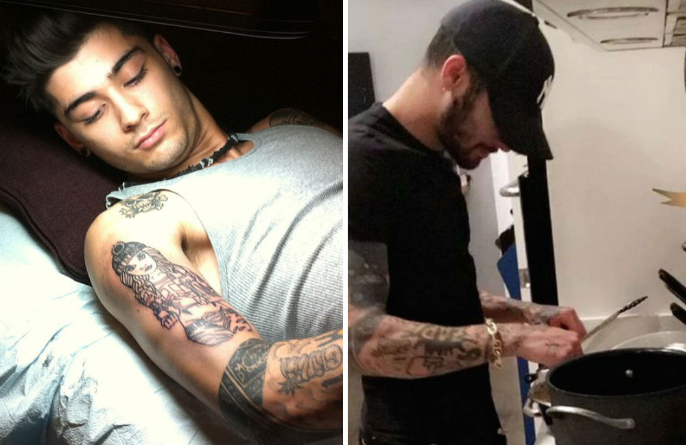 zayn-tatuagem-perrie Reprodução/Snapchat