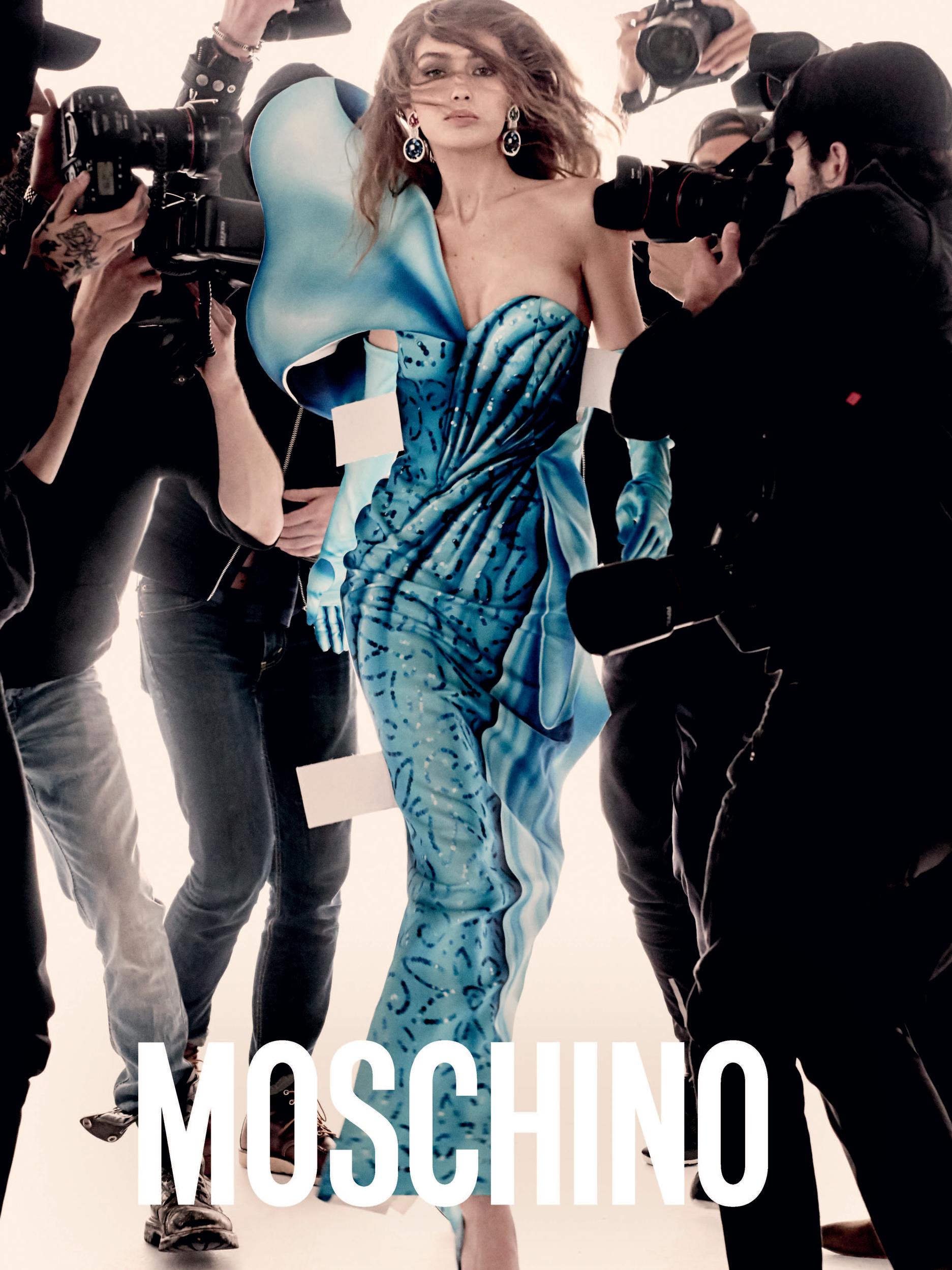 gigi hadid moschino primavera verão 2017 Foto: