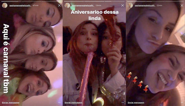 sasha (Reprodução: Snapchat)