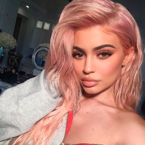 kylie-jenner-cabelo-rosa (Instagram)