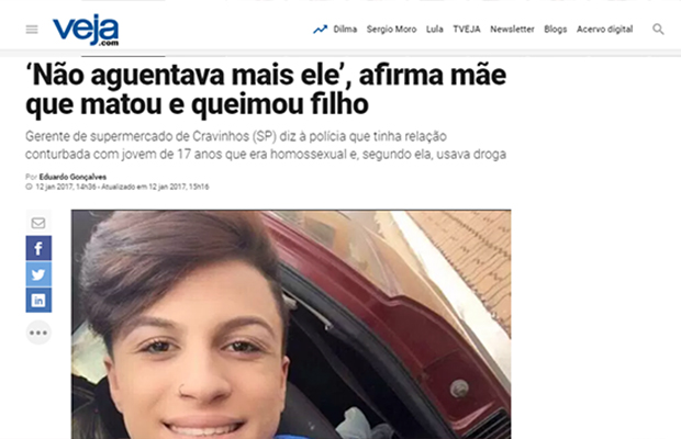 Homofobia não existe, mas a cada 25 horas um gay é morto no país