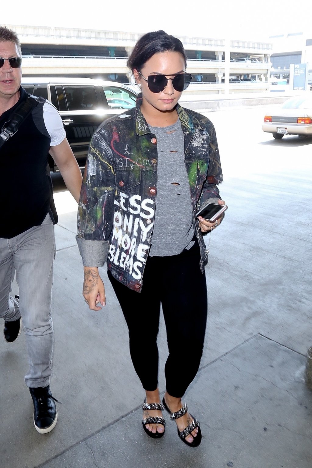 Demi Lovato street style