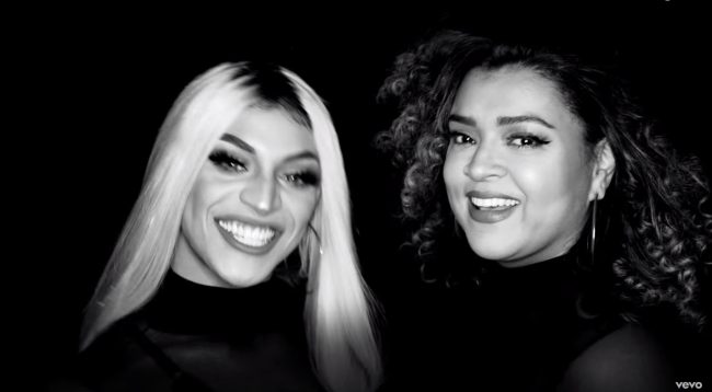 Preta Gil ao lado de Pabllo Vittar.