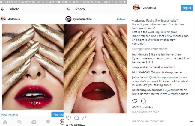 polêmicas Kylie Cosmetics nota péssima avaliação