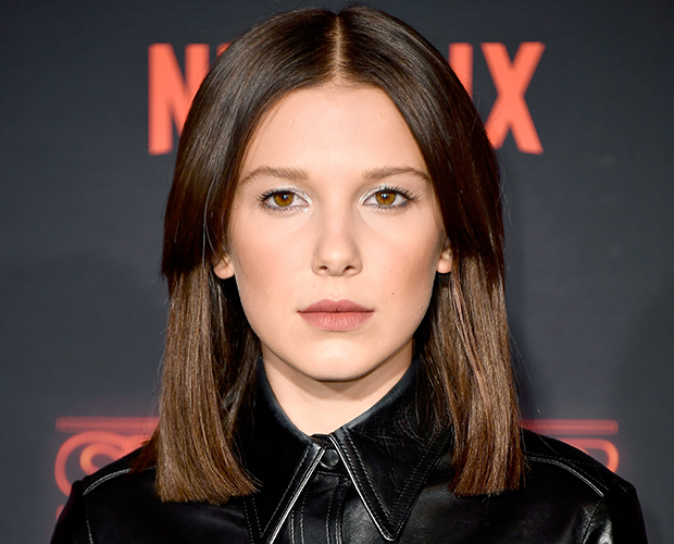 Millie Bobby Brown cabelo long bob