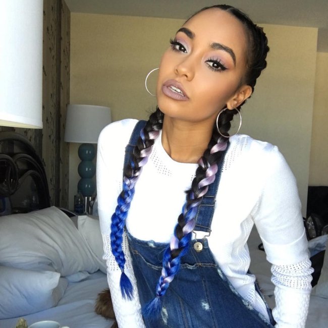 Leigh-Anne-Pinnock-Little-Mix-trança-boxeadora-gêmeos