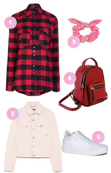 Look de Festa Junina: fashionista, a camisa xadrez oversized pode ser transformada em um vestido Look de Festa Junina: fashionista, a camisa xadrez oversized pode ser transformada em um vestido