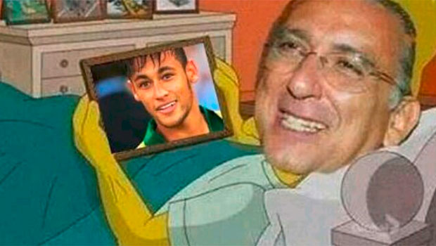 Meme Neymar e Galvão Meme Neymar e Galvão