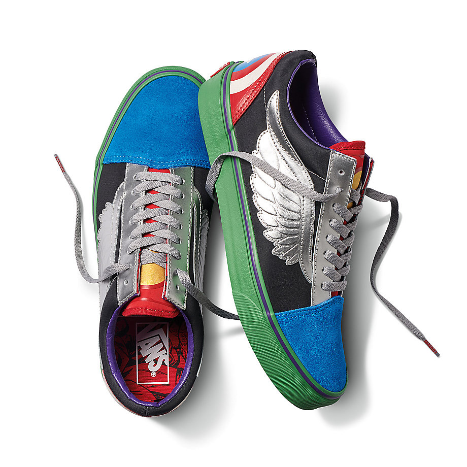 tenis-vingadores-marvel-vans tenis-vingadores-marvel-vans