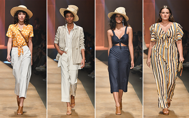 Looks da coleção Primavera Verão 2018 da Renner.