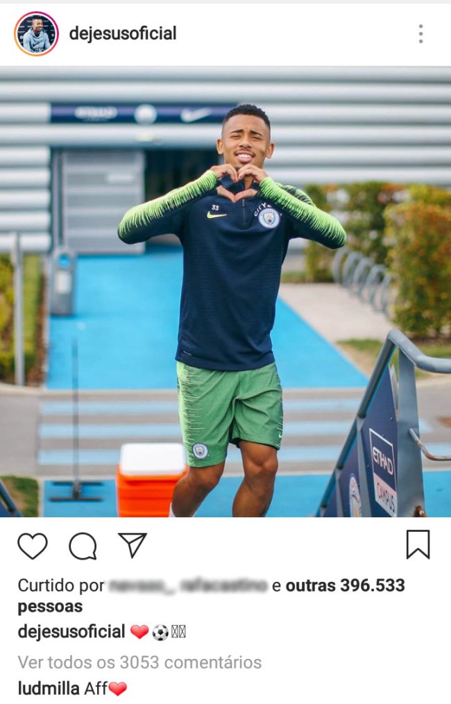 ludmilla-comenta-foto-gabriel-jesus ludmilla-comenta-foto-gabriel-jesus