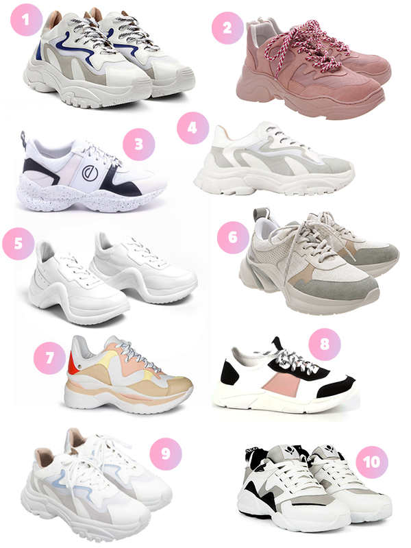 tendencia-tenis-chunky Alerta de tendência: chunky, o tênis do momento