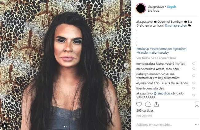 garoto-transformacao-gretchen-maquiagem garoto-transformacao-gretchen-maquiagem
