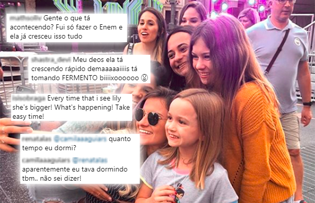 Por quanto tempo dormimos? A Lily, do meme da Disneyland, está enorme!