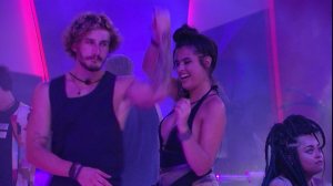 Alan e Hanna dançando no BBB19 Alan e Hanna dançando no BBB19