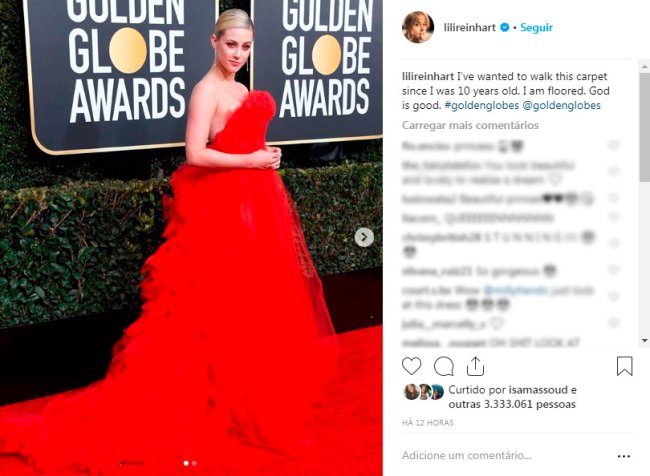 lili-reinhart-red-carpet-globo-de-ouro lili-reinhart-red-carpet-globo-de-ouro