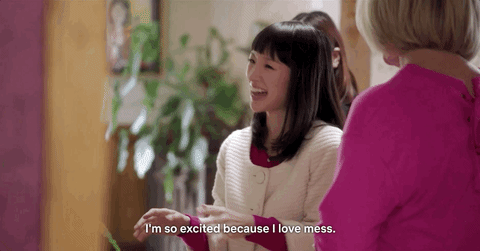 marie-kondo Marie Kondo ajuda a gente a arrumar a bagunça!