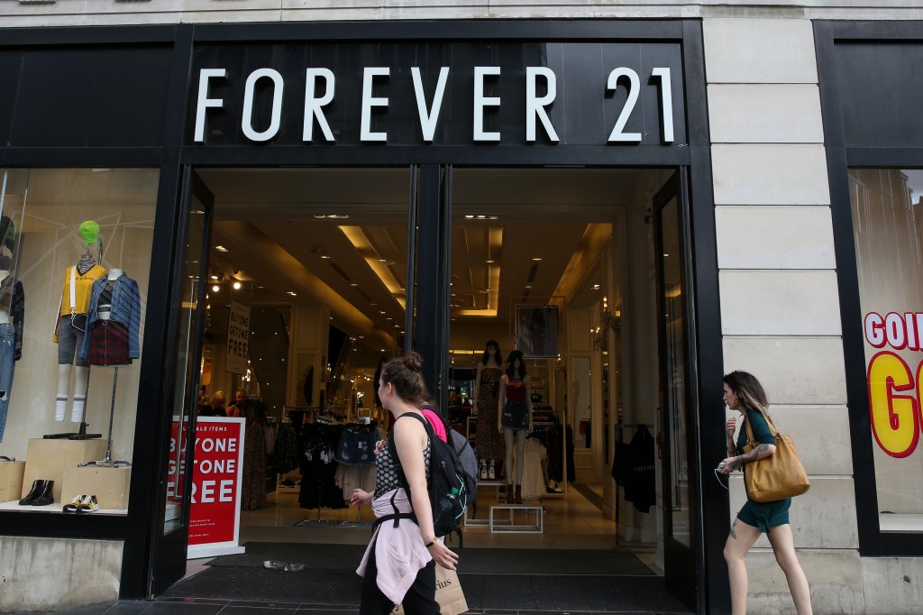 Fachada da loja Forever 21