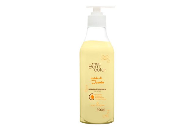 Hidratante Corporal Meu Bem Estar Carinho de Jasmin, Água de Cheiro (R$ 39,90*) Hidratante Corporal Meu Bem Estar Carinho de Jasmin, Água de Cheiro (R$ 39,90*)
