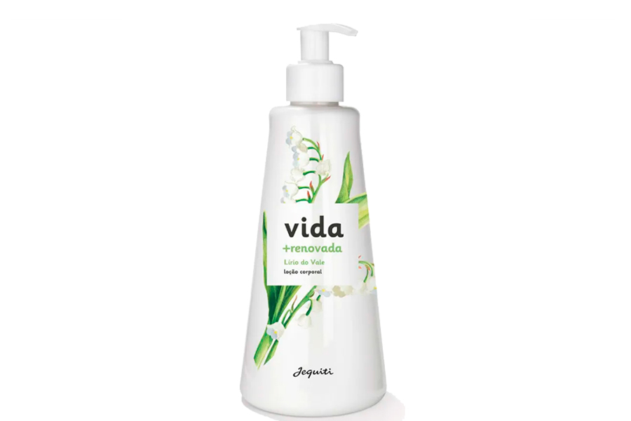 Loção Hidratante Desodorante Corporal Vida + Renovada Lírio do Vale, Jequiti (R$ 39,90*) Loção Hidratante Desodorante Corporal Vida + Renovada Lírio do Vale, Jequiti (R$ 39,90*)