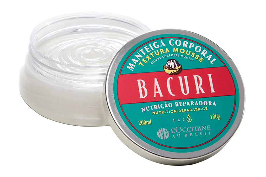 Manteiga Corporal Textura Mousse Bacuri, L’Occitane au Brésil (R$ 99,90*) Manteiga Corporal Textura Mousse Bacuri, L’Occitane au Brésil (R$ 99,90*)