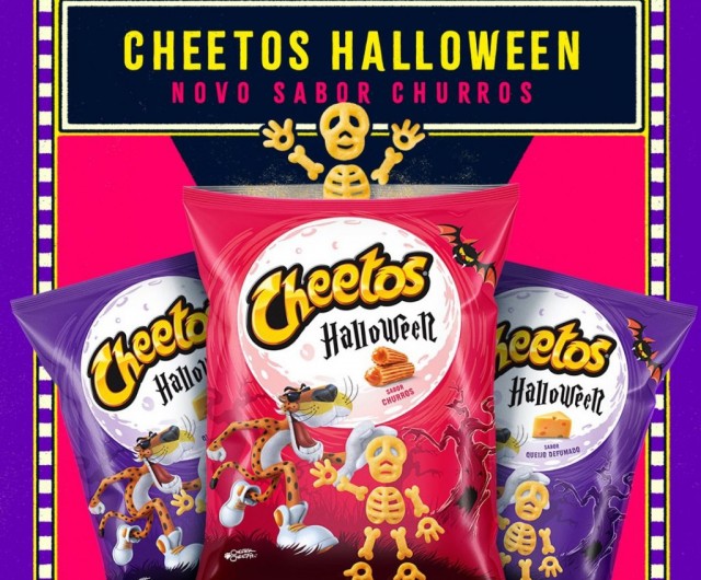 Cheetos sabor churros (R$ 2,99* cada).