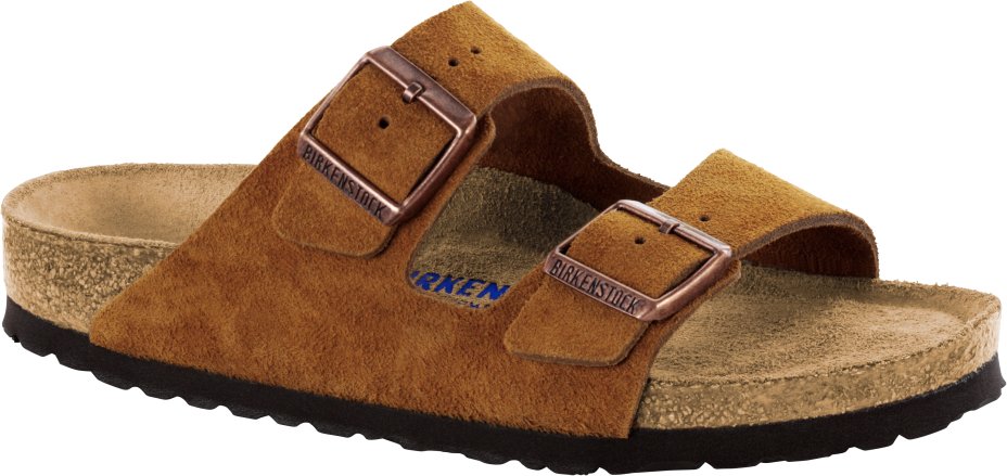 Modelo da Birkenstock (R$ 529*). Modelo da Birkenstock (R$ 529*).