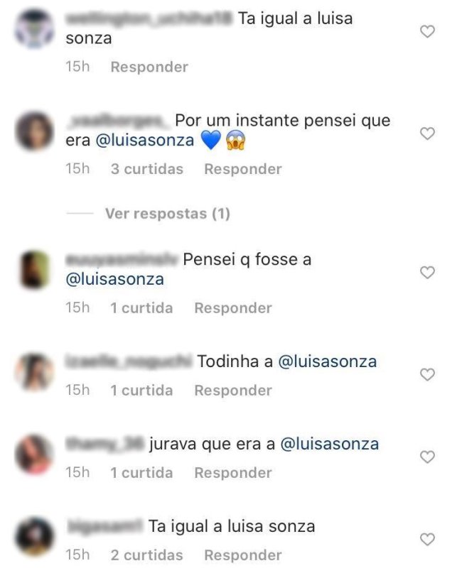 munik-nunes-cabelo-comparacao-luisa-sonza munik-nunes-cabelo-comparacao-luisa-sonza