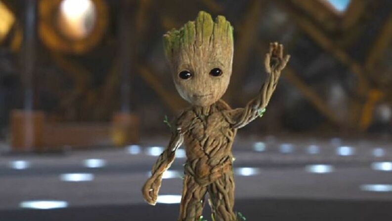 guardiões da galáxia groot