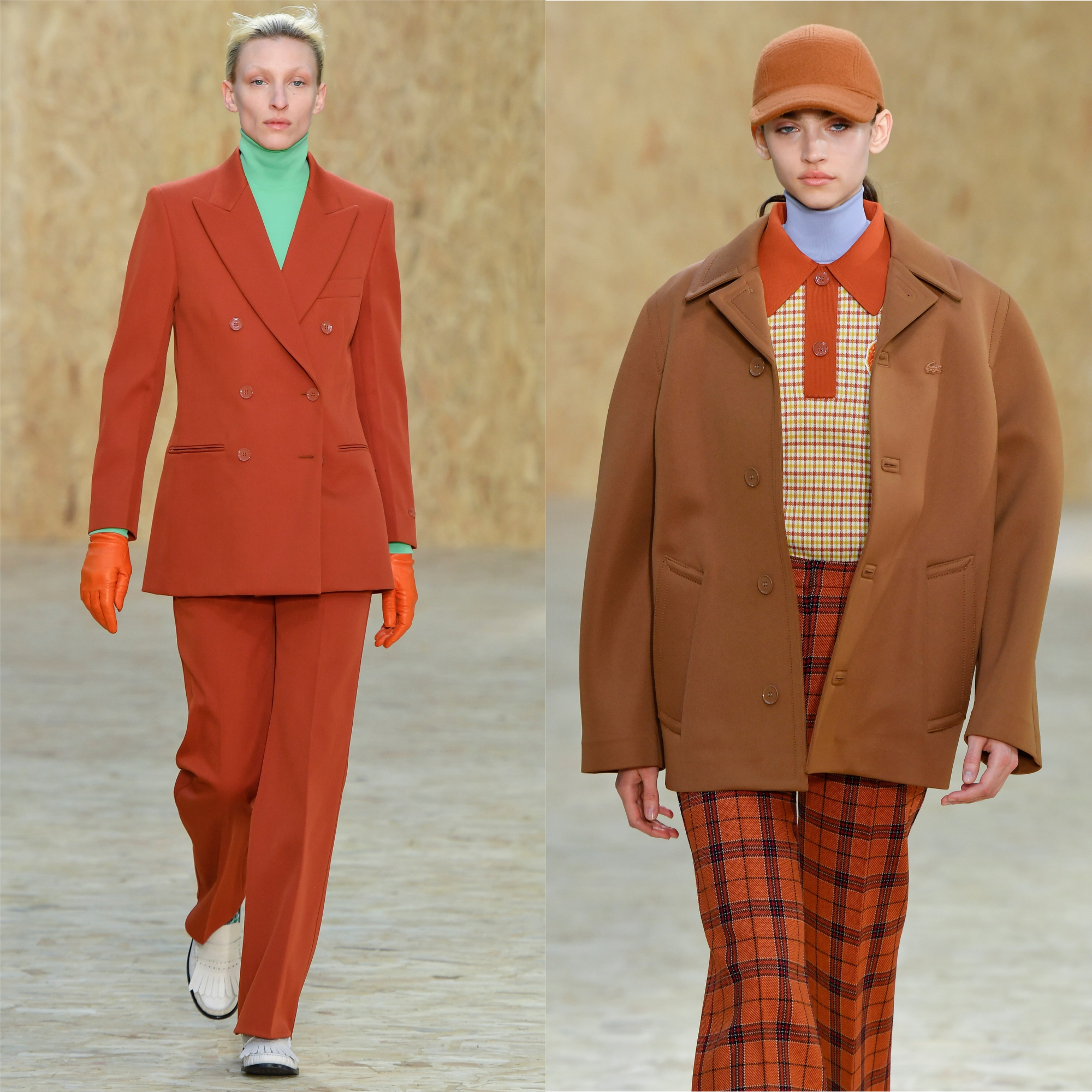 look-laranja-desfile-lacoste
