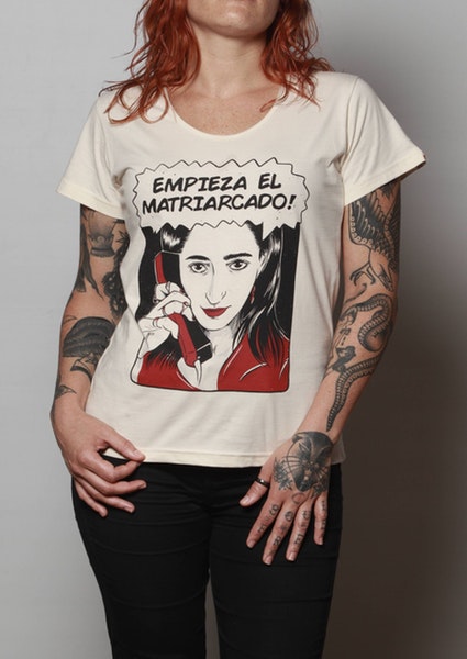 Camiseta Nairóbi "Empieza el matriarcado" da Chico Rei (R$ 64,90*)