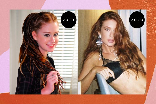 Como era o cabelo das famosas há 10 anos – Marina Ruy Barbosa
