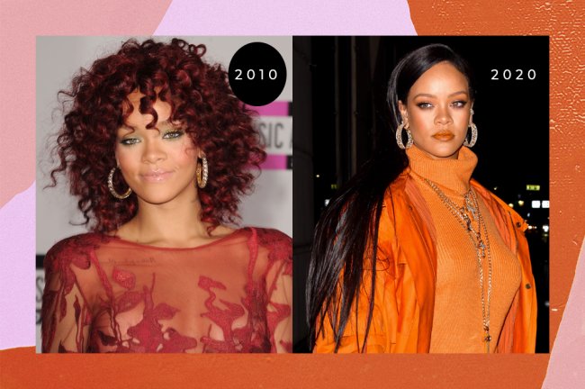 Como era o cabelo das famosas há 10 anos – Rihanna
