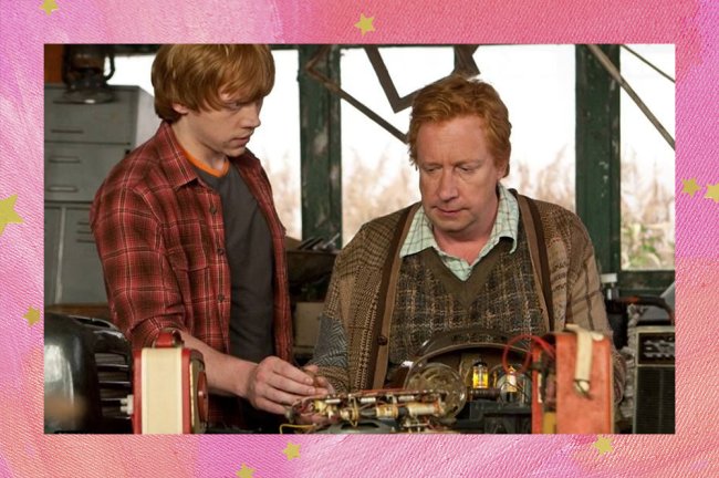 Sem inspiração? Veja 21 frases para desejar um feliz Dia dos Pais Rony e Arthur, de Harry Potter