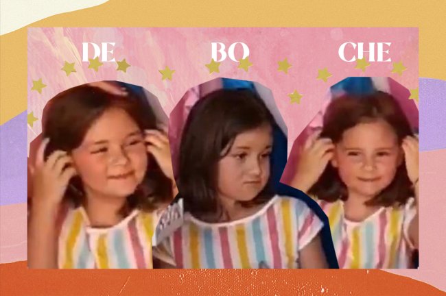 Teste: De 0 a Maria Antônia, o quão debochada você é? Três colagens da Maria Antônia, do vídeo viral com a irmã no aniversário, ela está fazendo três expressões de deboche na imagem com o texto