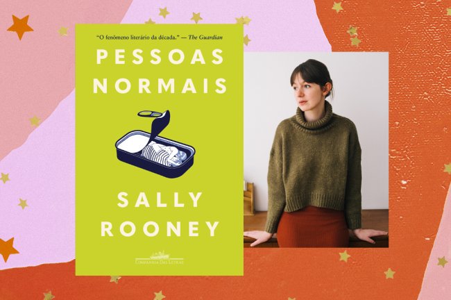 pessoas-normais-livro Capa do livro Pessoas Normais e ao lado uma foto da autora Sally Rooney