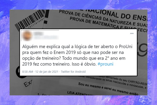 Já no 1º dia de inscrição, ProUni revolta alunos que prestaram o Enem 2019