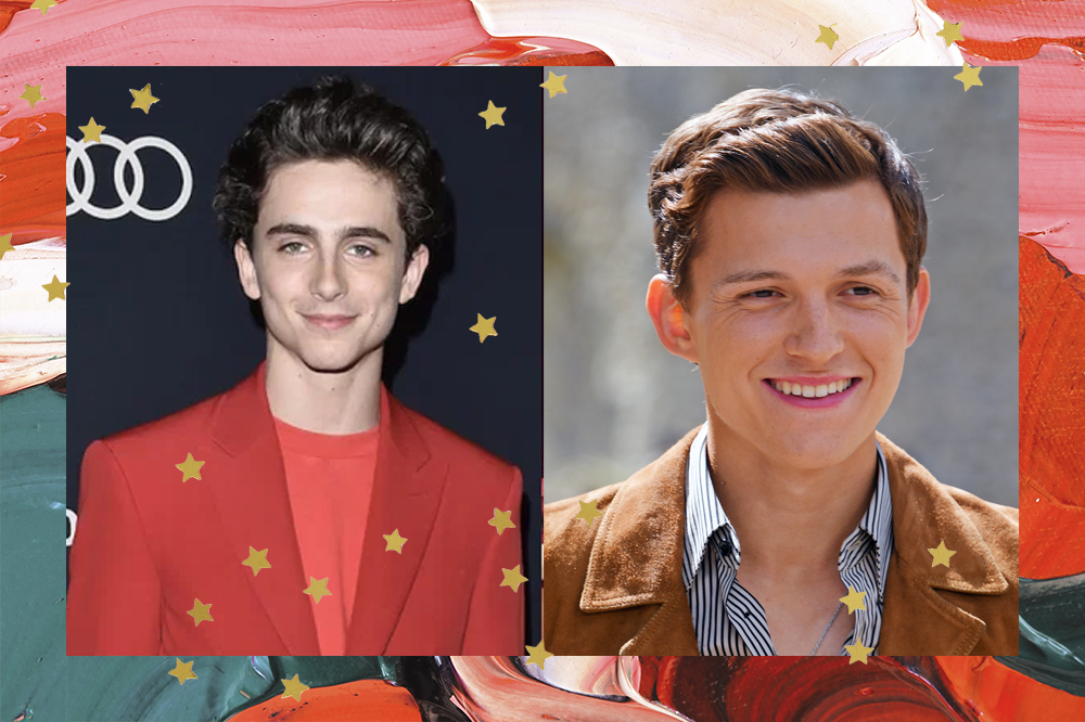 Timothée Chalamet e Tom Holland