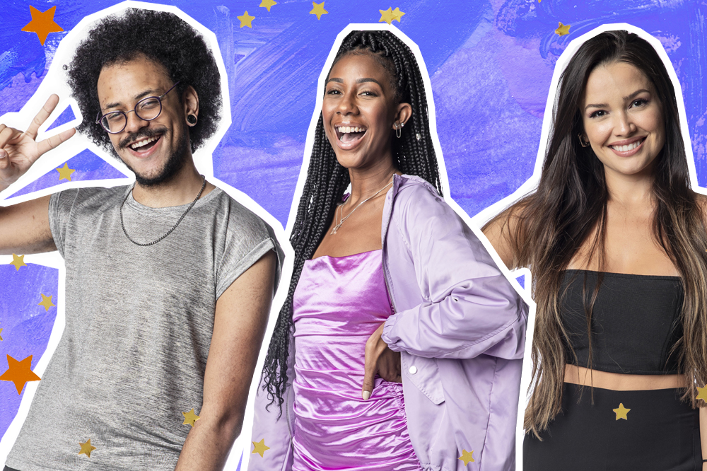 João Luiz, Camilla de Lucas e Juliette no BBB21