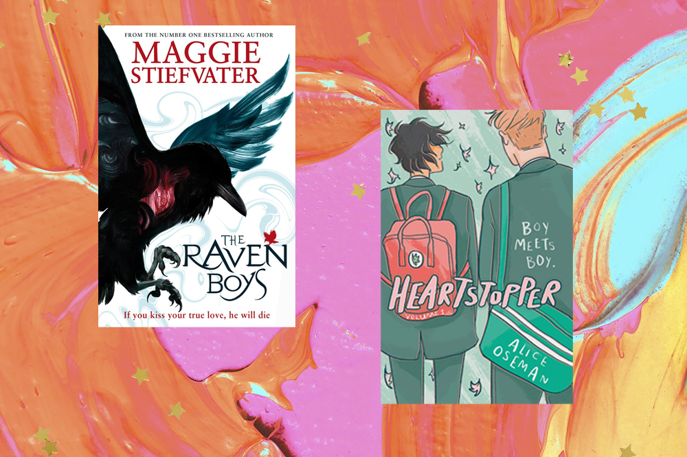 livros em ingles Capas de Livros: The Raven Boys, Heartstopper