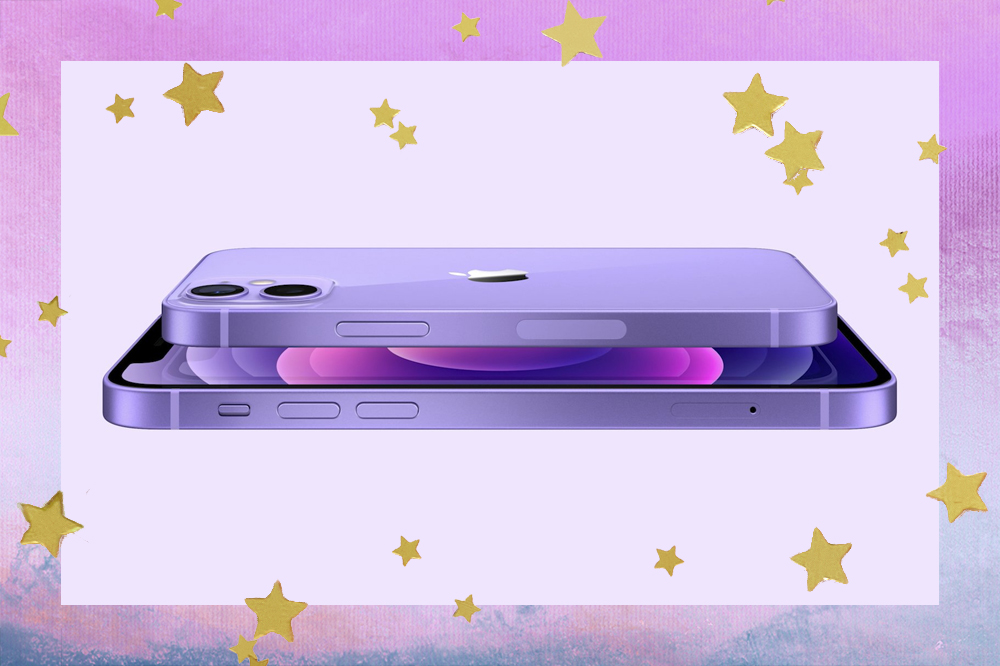 Imagem do novo iPhone roxo