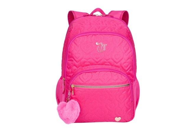 Mochila Grande 2 Compartimentos Capricho Crush Rosa Mochila Grande 2 Compartimentos Capricho Crush Rosa